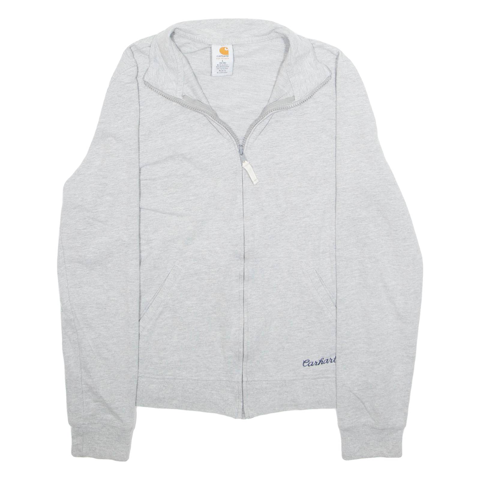 CARHARTT Womens Fleece Jacket Grey L