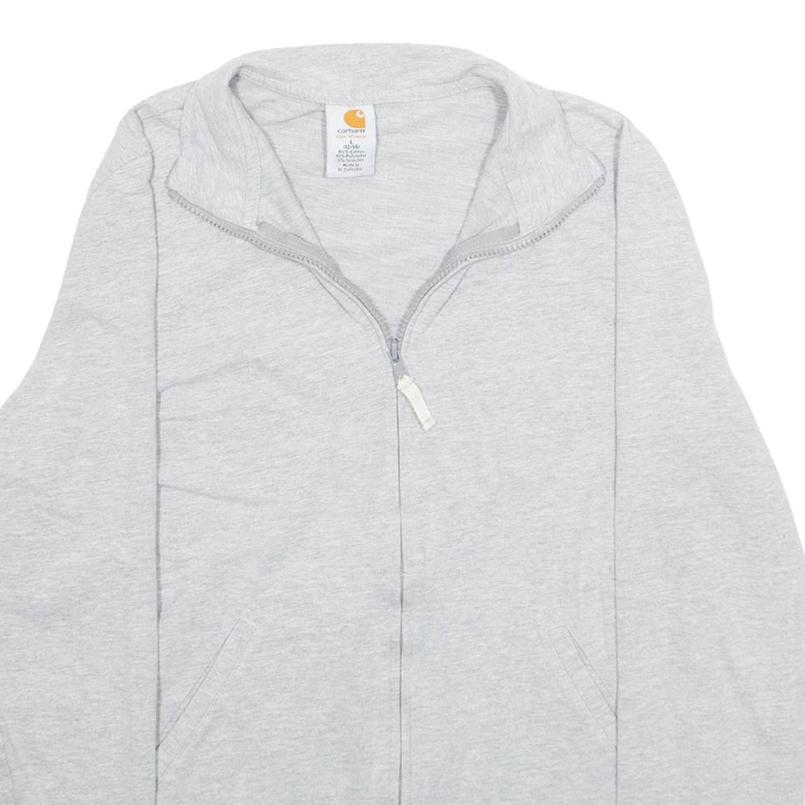 CARHARTT Womens Fleece Jacket Grey L
