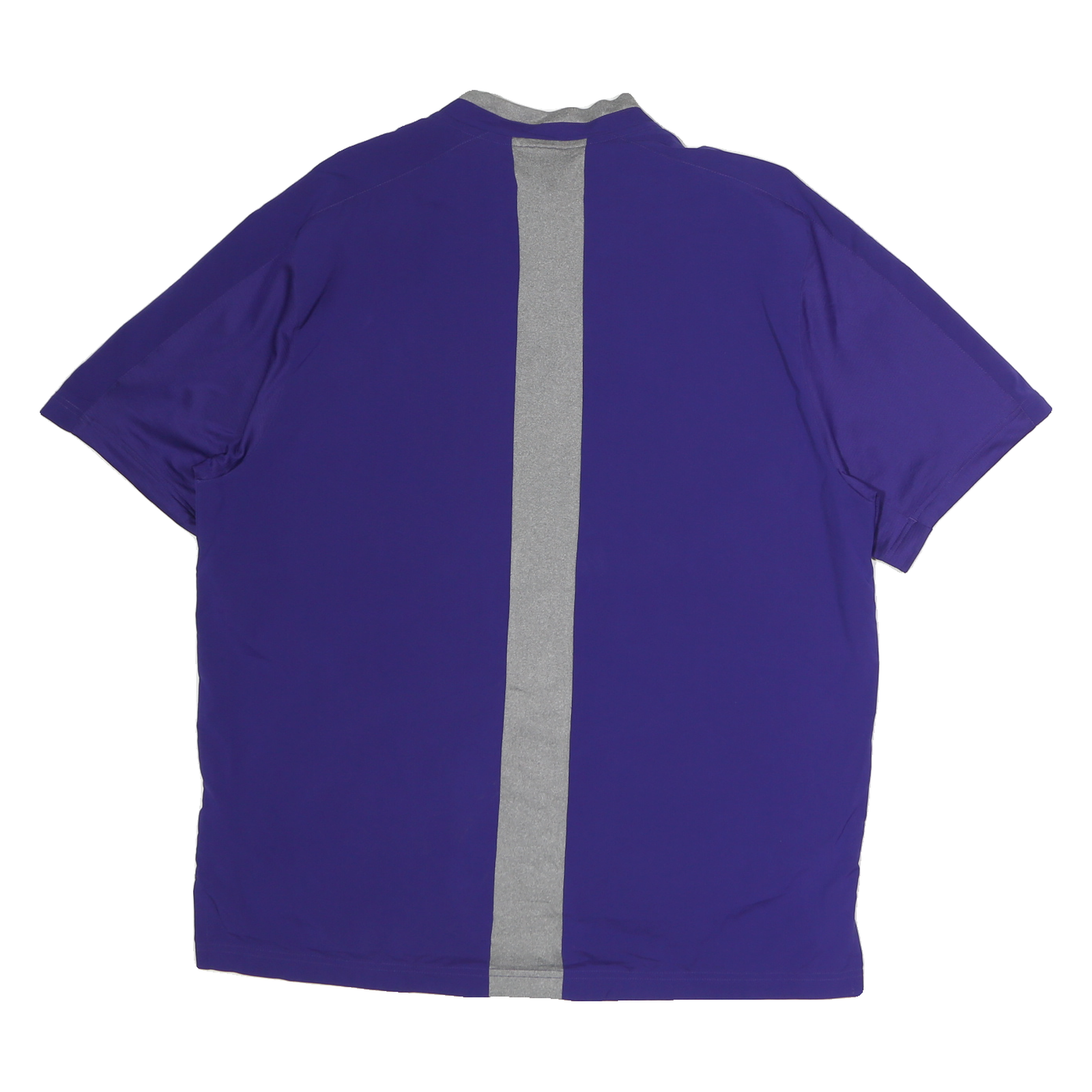 ADIDAS Mens Purple Baseball Half Zip L Top Athletic Sportswear Shirt