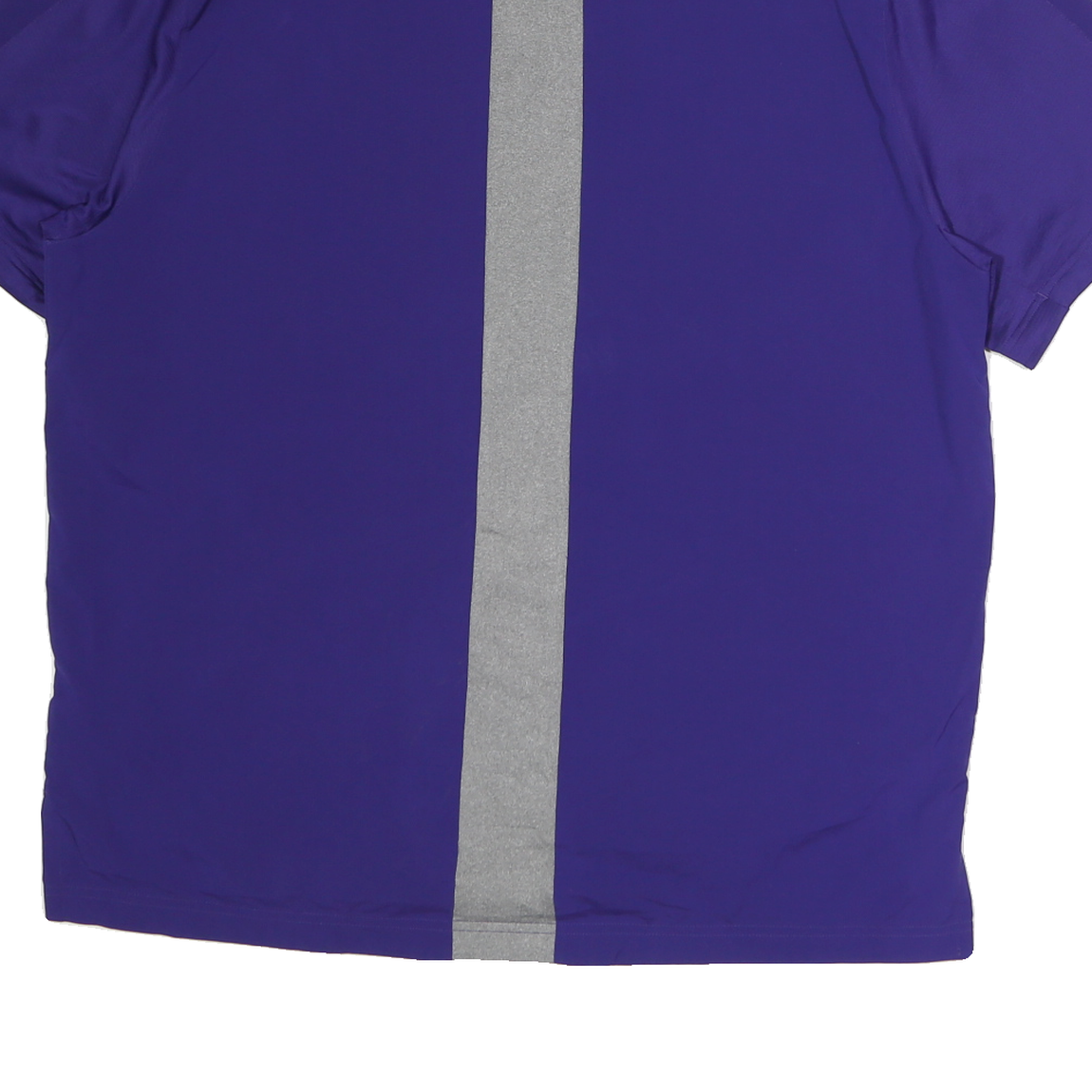 ADIDAS Mens Purple Baseball Half Zip L Top Athletic Sportswear Shirt