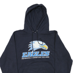 CHAMPION Mens Navy Blue Eagles Hooded Pullover M College Graphic Hoodie