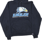 CHAMPION Mens Navy Blue Eagles Hooded Pullover M College Graphic Hoodie