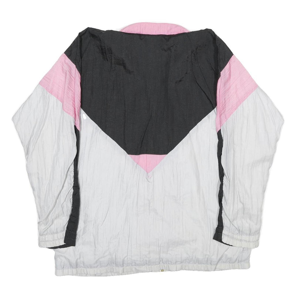 ACKERMANN Womens Black & Pink & White Sport Jacket UK 12 Polyamide Zip