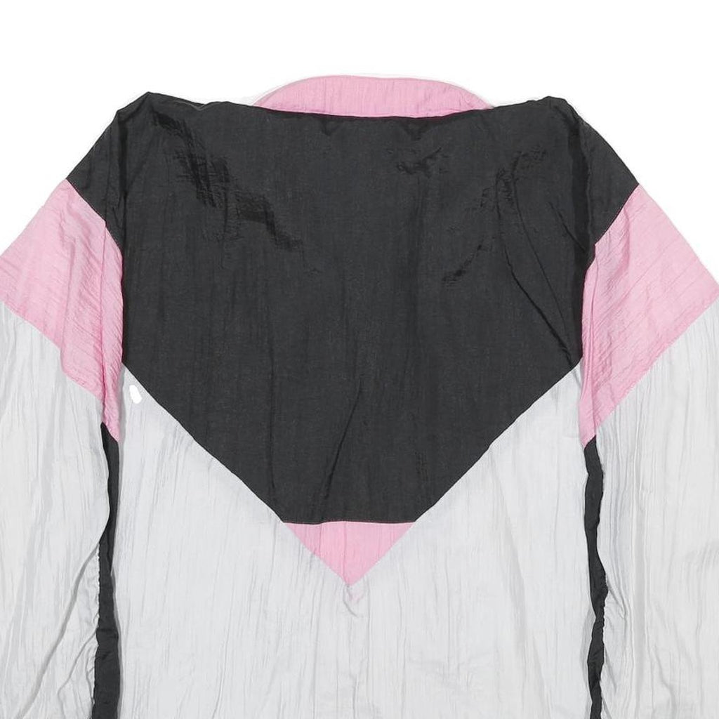 ACKERMANN Womens Black & Pink & White Sport Jacket UK 12 Polyamide Zip