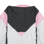ACKERMANN Womens Black & Pink & White Sport Jacket UK 12 Polyamide Zip