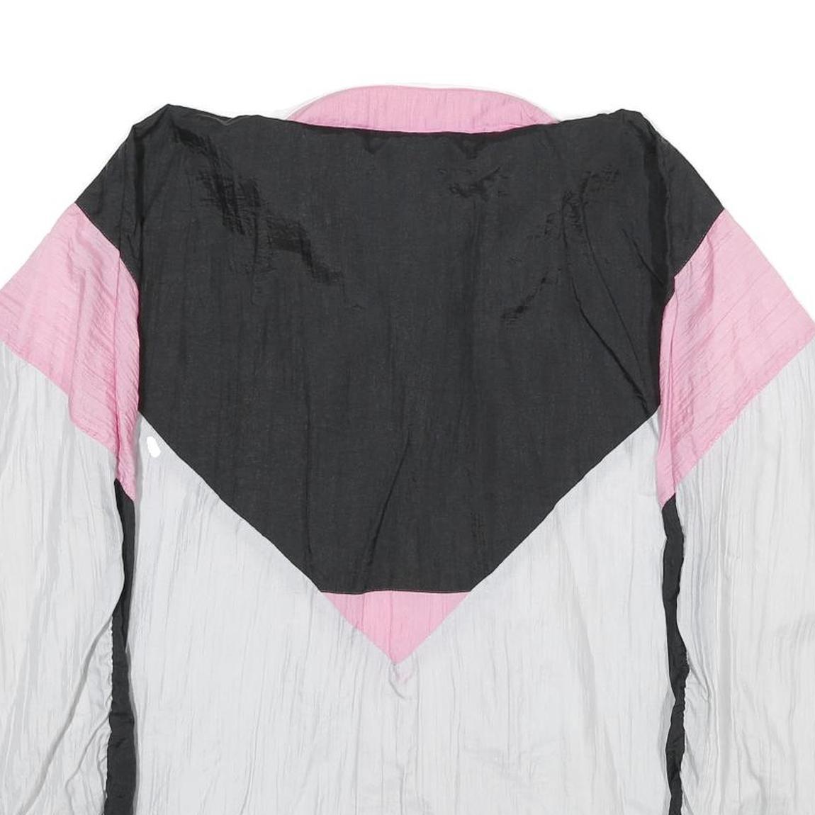 ACKERMANN Womens Black & Pink & White Sport Jacket UK 12 Polyamide Zip