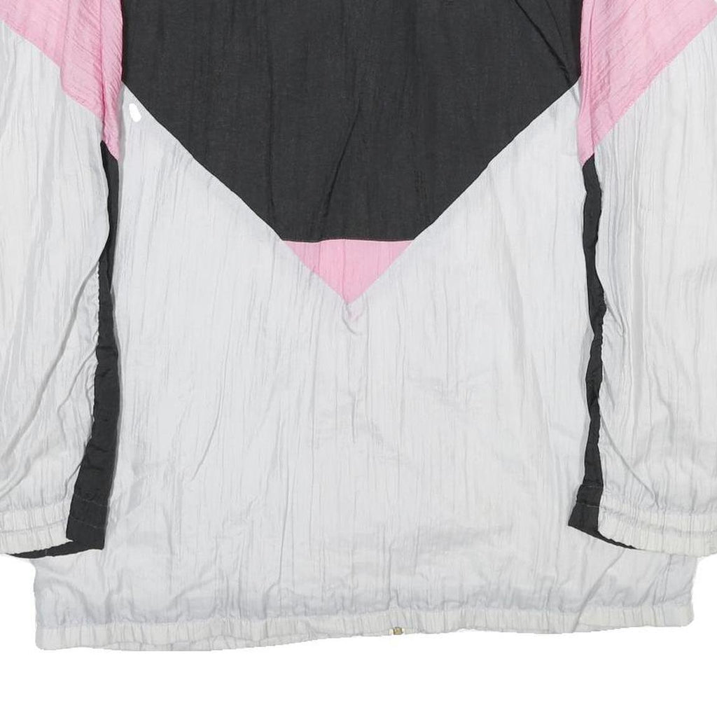 ACKERMANN Womens Black & Pink & White Sport Jacket UK 12 Polyamide Zip