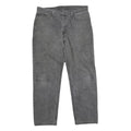 LEVI'S 504 Mens Jeans Grey Regular Straight Denim Medium W36 L30 Classic Fit Zip