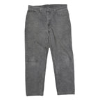LEVI'S 504 Mens Jeans Grey Regular Straight Denim Medium W36 L30 Classic Fit Zip