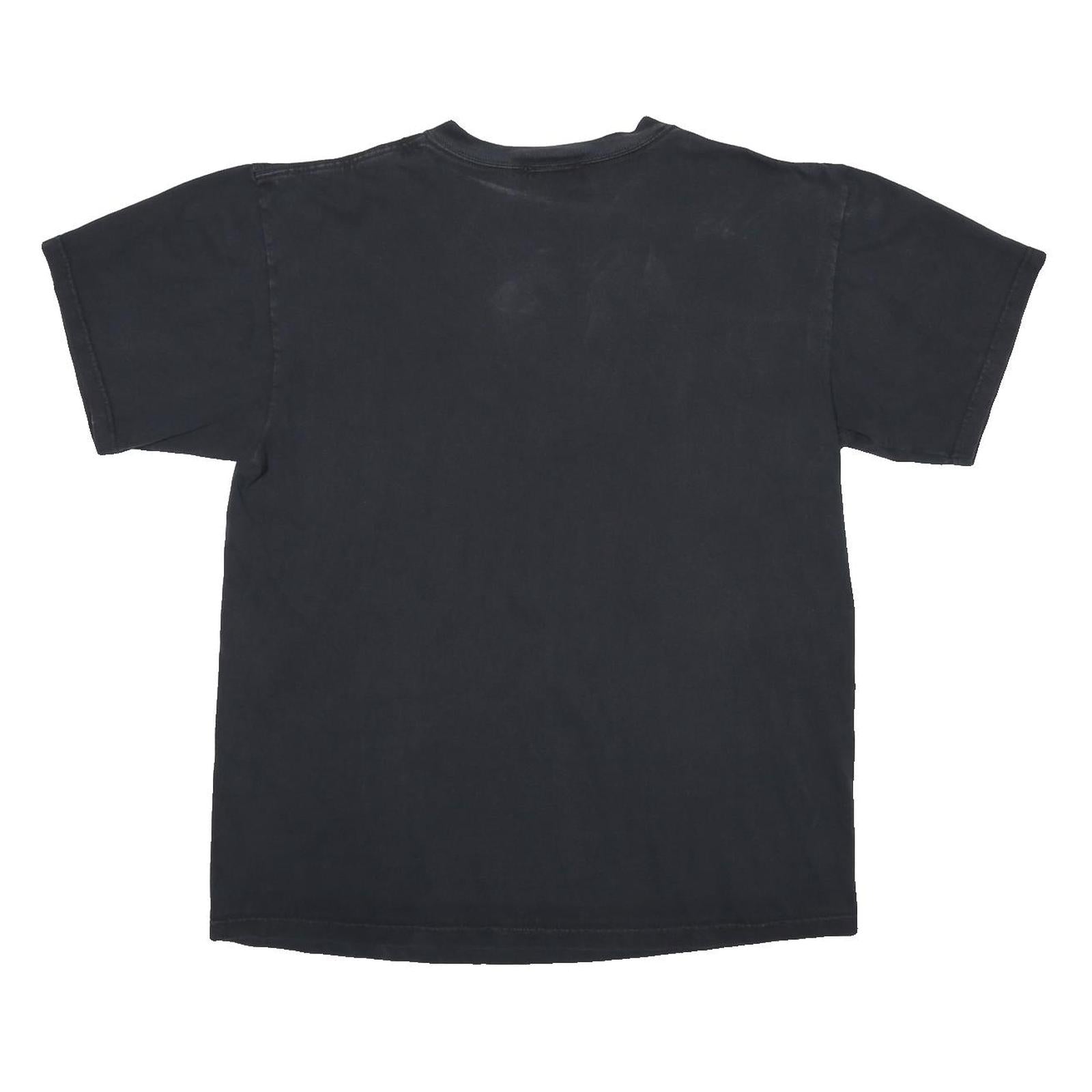 CHASE AUTHENTICS Mens Black Jimmie Johnson Champion Graphic T-Shirt L Short