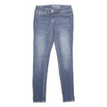 PAISLEY SKY Womens Blue Regular Skinny Denim Medium W27 L30 Stylish Cotton Blend