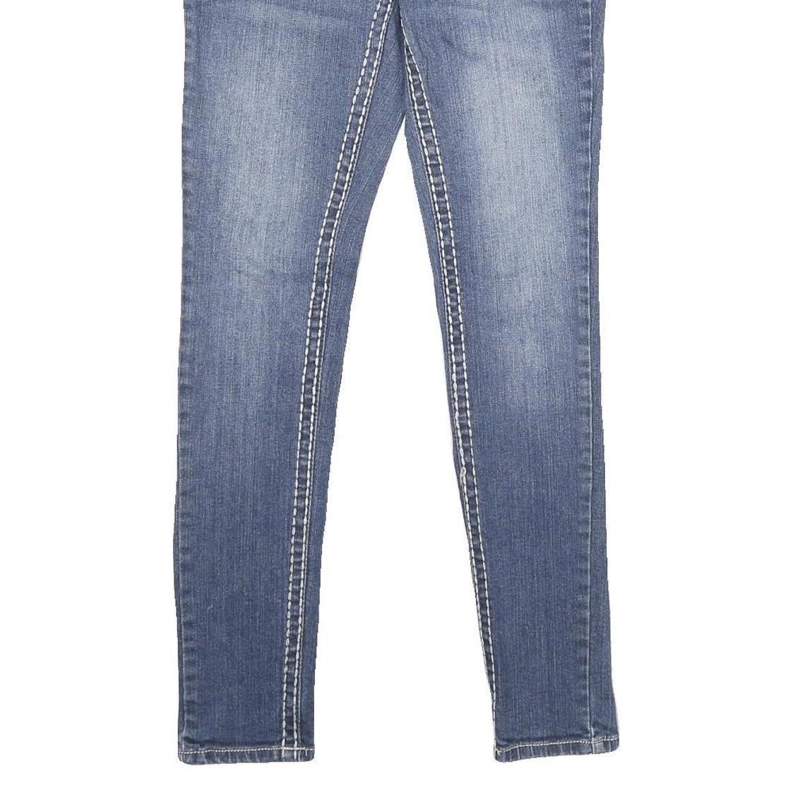 PAISLEY SKY Womens Blue Regular Skinny Denim Medium W27 L30 Stylish Cotton Blend