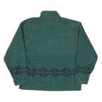BEYOND PERFORMANCE Mens Green Polyester Blend Pullover Patterned Round Neck