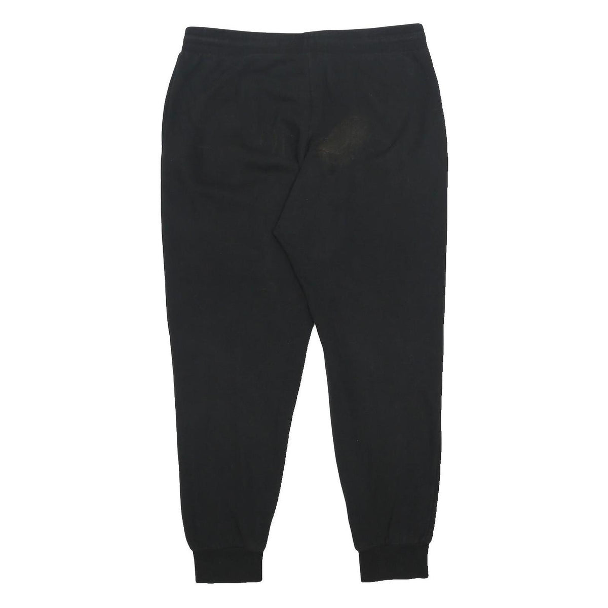 ELLESSE Womens Joggers Black UK 16 W34 L27 Regular Tapered Cotton Blend