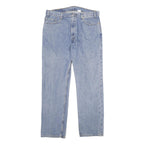LEVI'S 505 Mens Jeans Blue Regular Straight Denim Medium W38 L32 Classic Cotton