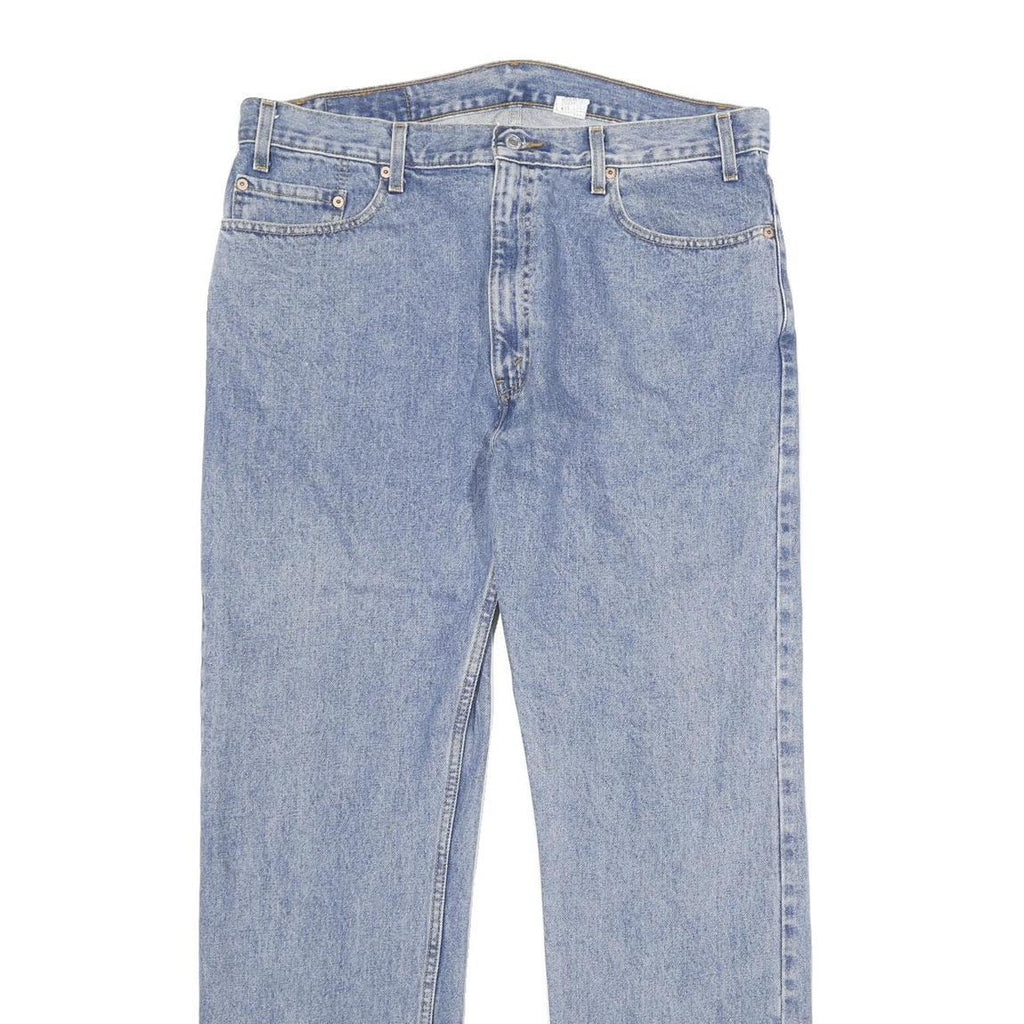 LEVI'S 505 Mens Jeans Blue Regular Straight Denim Medium W38 L32 Classic Cotton