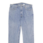 LEVI'S 505 Mens Jeans Blue Regular Straight Denim Medium W38 L32 Classic Cotton