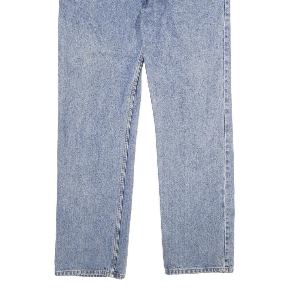 LEVI'S 505 Mens Jeans Blue Regular Straight Denim Medium W38 L32 Classic Cotton