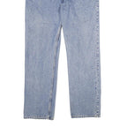 LEVI'S 505 Mens Jeans Blue Regular Straight Denim Medium W38 L32 Classic Cotton