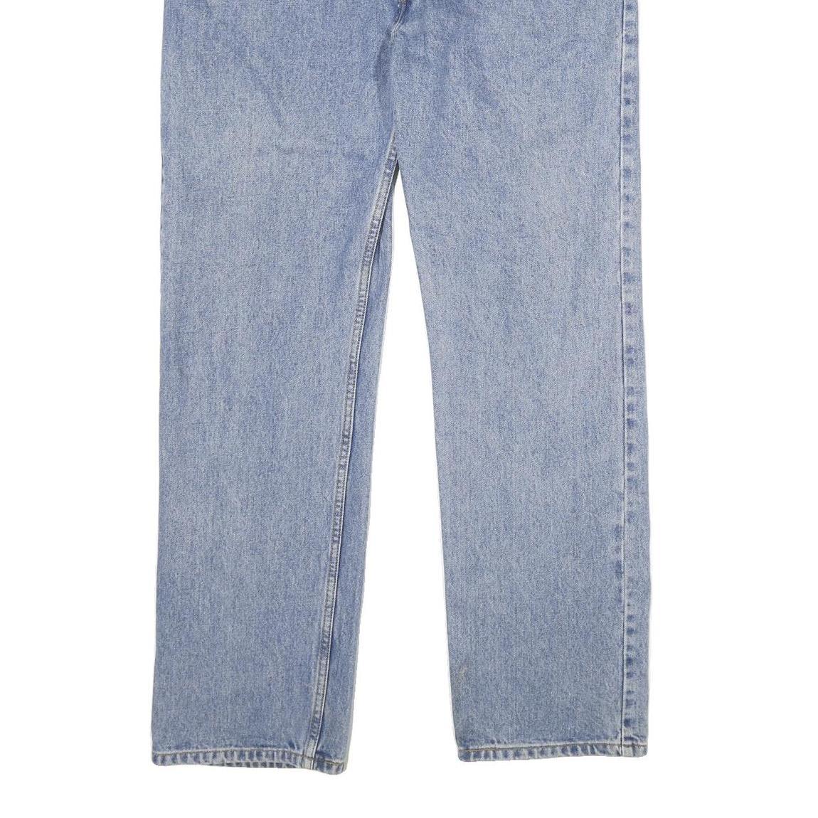 LEVI'S 505 Mens Jeans Blue Regular Straight Denim Medium W38 L32 Classic Cotton