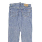 LEVI'S 505 Mens Jeans Blue Regular Straight Denim Medium W38 L32 Classic Cotton