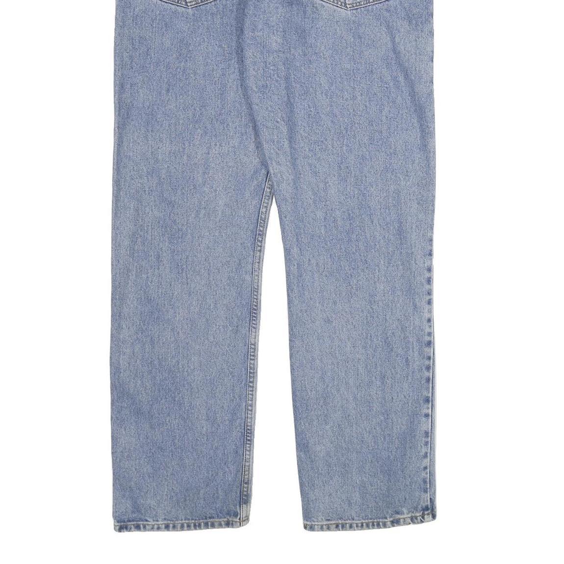 LEVI'S 505 Mens Jeans Blue Regular Straight Denim Medium W38 L32 Classic Cotton