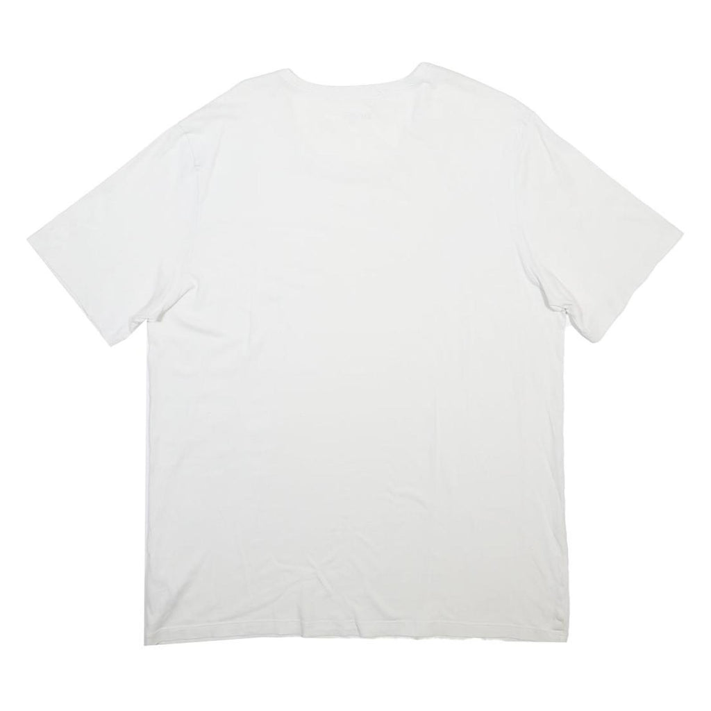 BOSS HUGO BOSS Mens White Classic T-Shirt XL Short Sleeve Crew Neck Plain Cotton