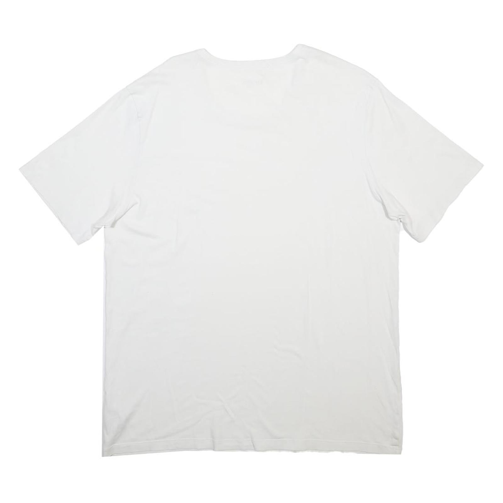 BOSS HUGO BOSS Mens White Classic T-Shirt XL Short Sleeve Crew Neck Plain Cotton