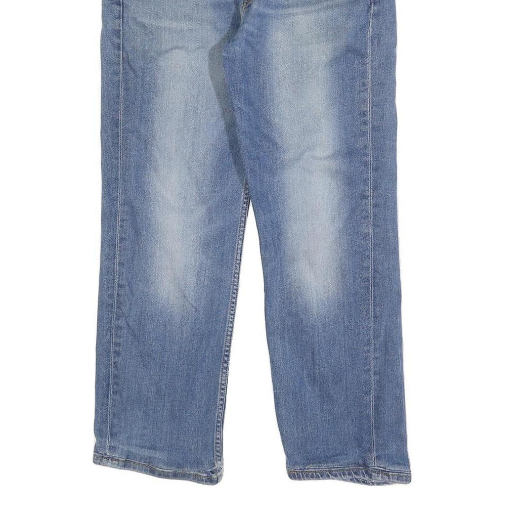 LEVI'S 514 Classic Mens Jeans Blue Classic Straight Denim Medium W32 L27 Faded