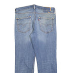 LEVI'S 514 Classic Mens Jeans Blue Classic Straight Denim Medium W32 L27 Faded