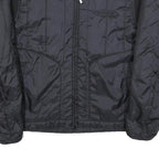 HARLEY DAVIDSON Mens Black Jacket XL Polyester Blend Plain Zip Casual Motorcycle