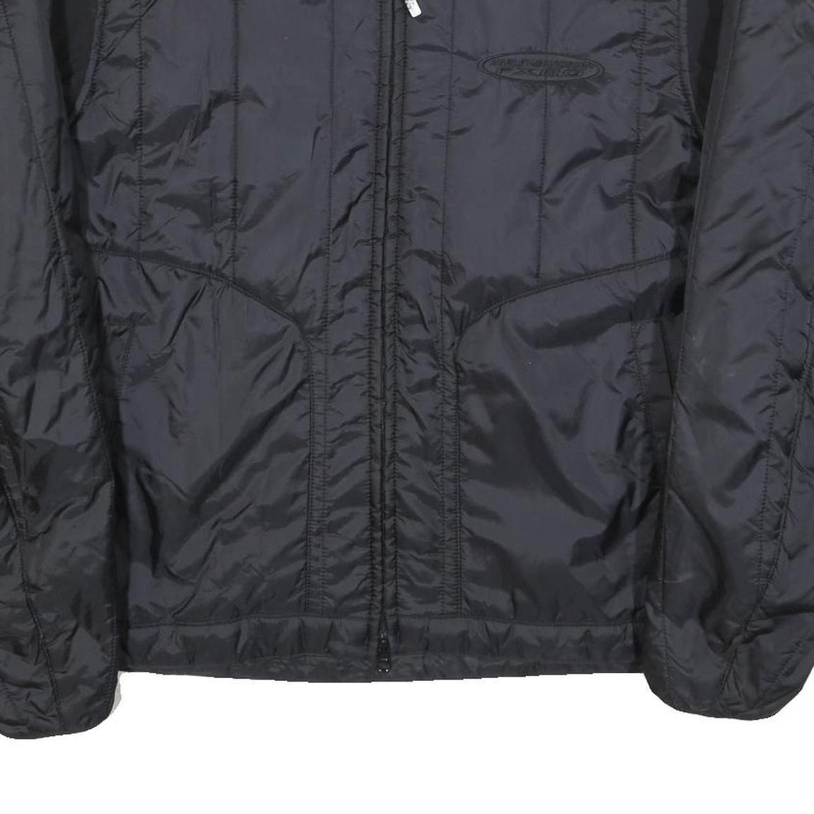 HARLEY DAVIDSON Mens Black Jacket XL Polyester Blend Plain Zip Casual Motorcycle