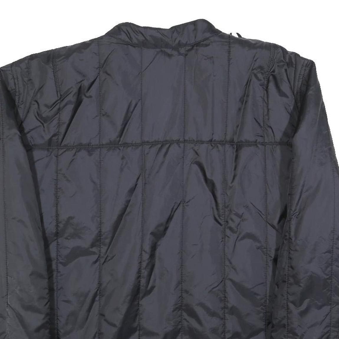 HARLEY DAVIDSON Mens Black Jacket XL Polyester Blend Plain Zip Casual Motorcycle