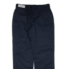 DICKIES Workwear Womens Trousers Blue Regular Straight W33 L30