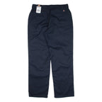 DICKIES Workwear Womens Trousers Blue Regular Straight W33 L30