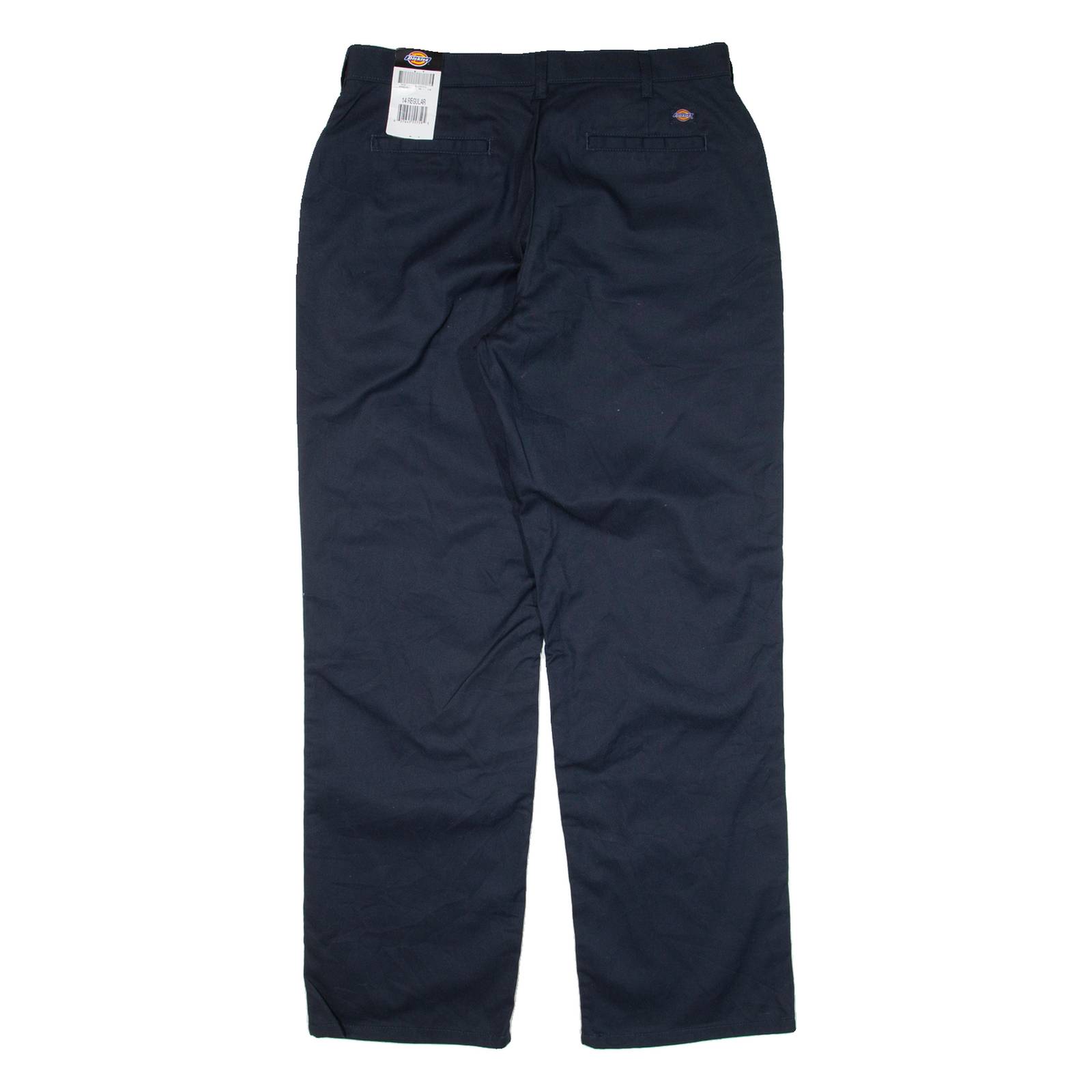 DICKIES Workwear Womens Trousers Blue Regular Straight W33 L30