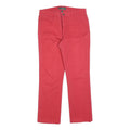 LAUREN RALPH LAUREN Womens Jeans Red Regular Straight Denim W32 L28 Comfortable
