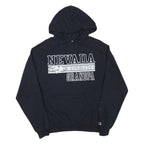 CHAMPION Mens Navy Blue Nevada Wolf Pack Grandpa Pullover Hoodie M