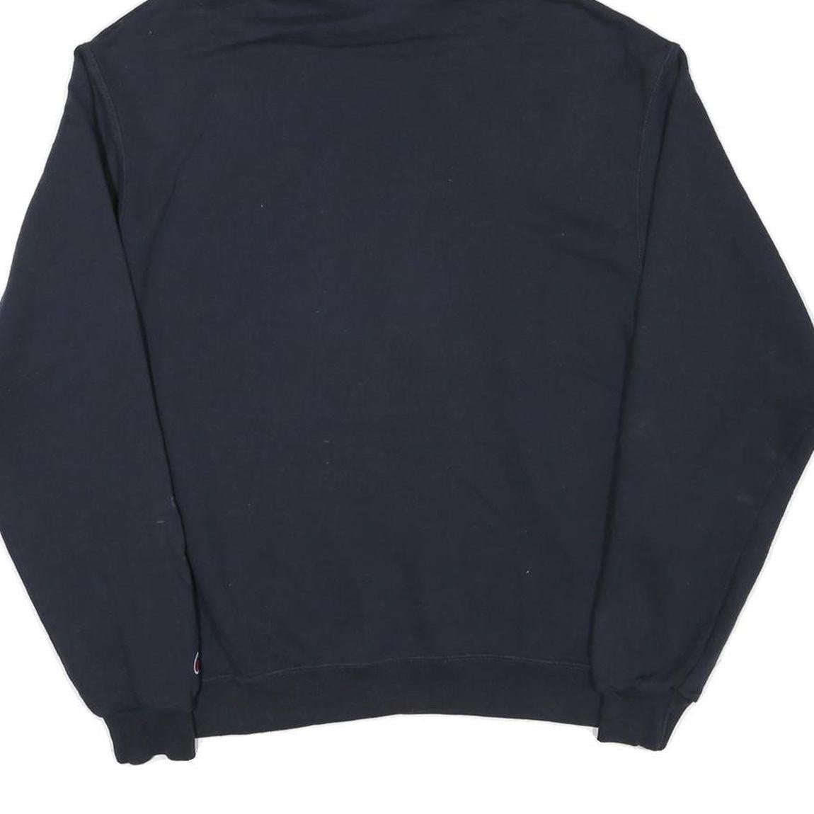 CHAMPION Mens Navy Blue Nevada Wolf Pack Grandpa Pullover Hoodie M