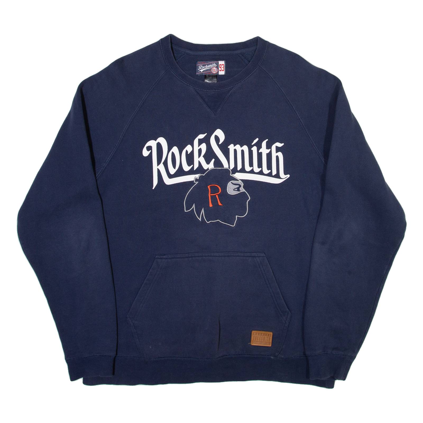 ROCKSMITH Mens Sweatshirt Blue Crew Neck L
