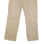 CARHARTT Mens Cotton Blend Beige Workwear Regular Straight Trousers W38 L31