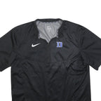 NIKE Mens Black Duke University Track Jacket M Polyester Blend Plain Sports