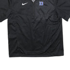 NIKE Mens Black Duke University Track Jacket M Polyester Blend Plain Sports