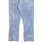LEVI'S 501 ST BIG E Mens Jeans Blue Regular Straight Denim Light W32 L26 Button