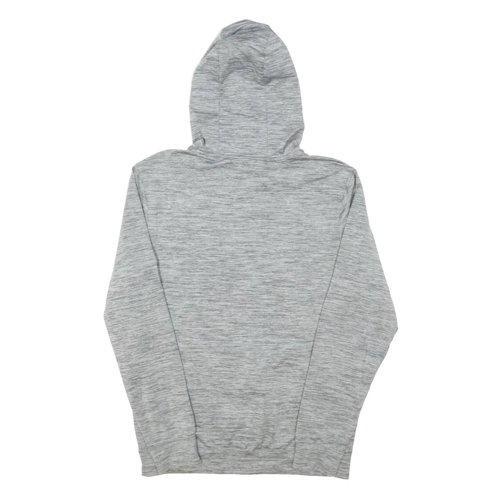 PUMA Mens Grey Hoodie M Lightweight Pullover Drawstring Hood Sweatshirt