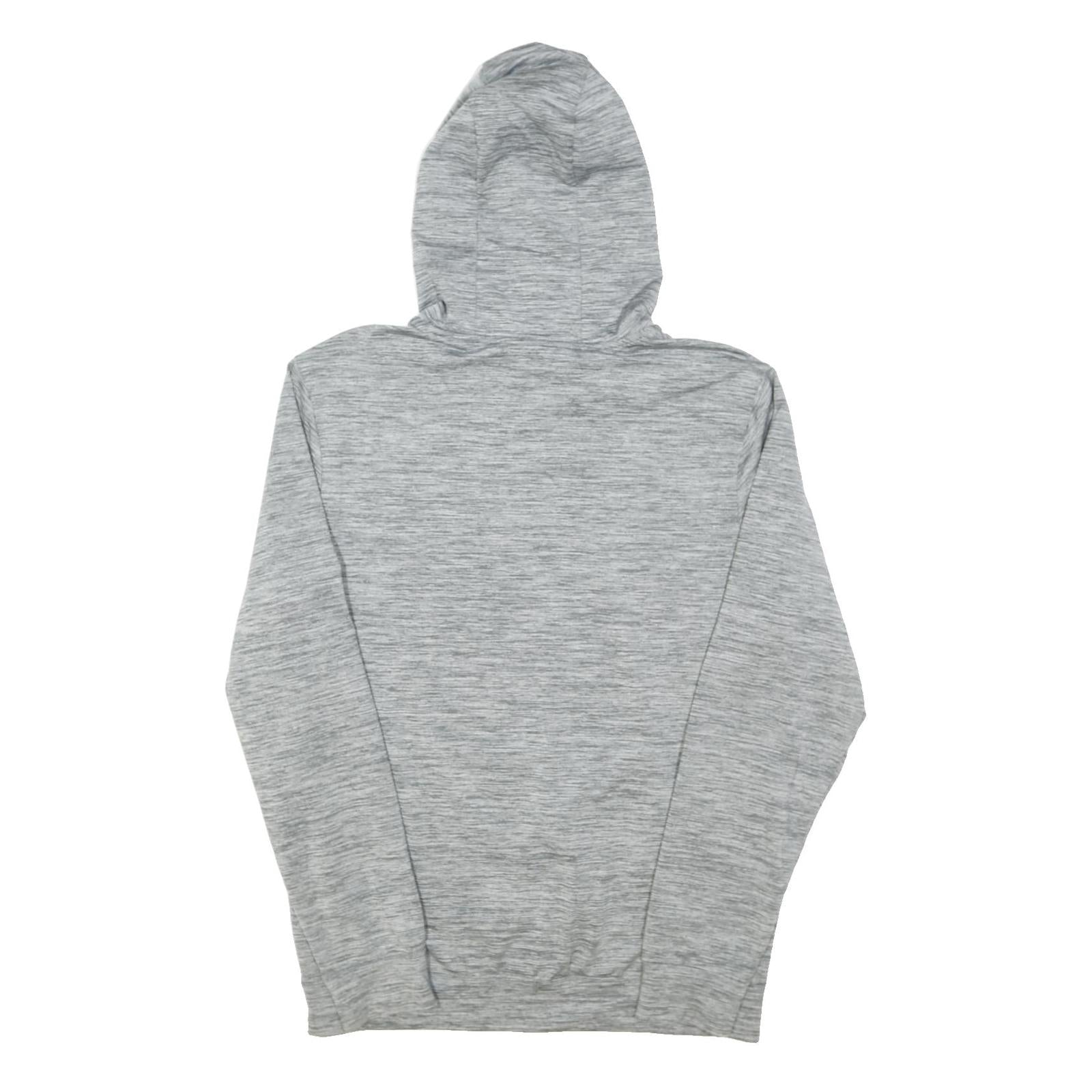 PUMA Mens Grey Hoodie M Lightweight Pullover Drawstring Hood Sweatshirt