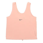 NIKE Womens Pink Running Division Graphic T-Shirt S Sleeveless Scoop Neck