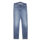 LEVI'S Mens Slim Blue Denim Jeans Zip W28 L30 Classic Cotton Blend