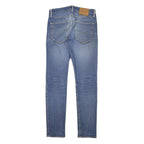 LEVI'S Mens Slim Blue Denim Jeans Zip W28 L30 Classic Cotton Blend