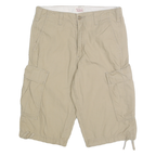 LEVI'S Mens Shorts Beige Casual Cargo M W29 Comfortable Cotton Summer